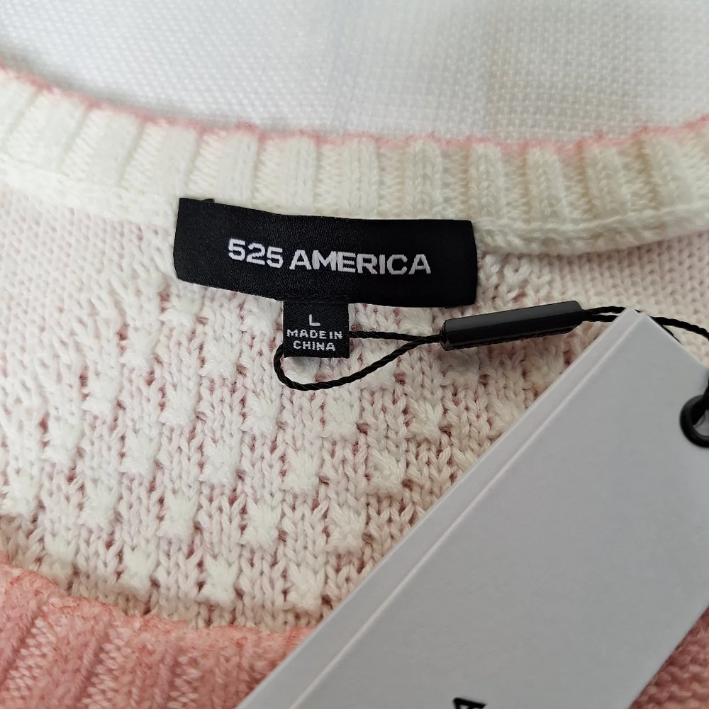 Granola girl, light academia, womens apple green and salmon pink vest. - Picture 5 of 9